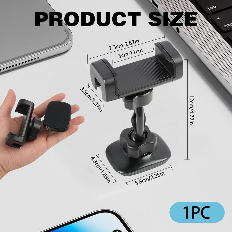OMASUNB 1Pcs Gym Magnetic Phone Holder,Portable Gym Magnetic Phone Holder - Adjustable Bendable Stand for Workout Enthusiasts, Fitness Lovers in Home Gyms & Fitness Centers - Image 2